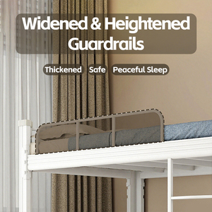 Nữ Hoàng Kích thước Loft giường ký túc xá dành cho người lớn kim loại giường tầng kim loại giường tầng dày giường đôi khung thép ký túc xá giường với thang - Product Image 5