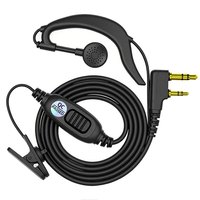 Écouteurs filaires à suppression de bruit avec crochet d'oreille pour talkie-walkie, accessoires radio bidirectionnelle longue portée