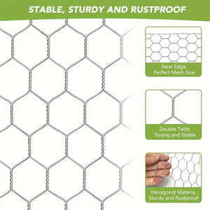 Fabriqué en Chine, utilisé pour la fabrication de stylos, la protection des plantes et la prévention de l'érosion des sols, revêtement en zinc galvanisé, grillage anti-oiseaux de 1/2 pouce - Product Image 1
