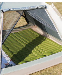 Colchoneta Inflable Individual o Doble para Dormir al Aire Libre, Colchoneta de Espuma Autoinflable para Acampar - Product Image 5