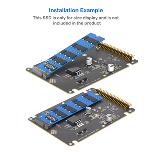 Kartu Adaptor M.2 SATA SSD ke IDE 44 Pin, Adaptor M.2 NGFF B Key / B&M Key ke IDE, Mendukung SSD NGFF M.2 2230/2242/2260/2280 - Product Image 6