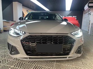 Top Vente Voiture <span class=keywords><strong>A4</strong></span> S4 B9.5 Noir Brillant Nid D'abeille Grill RS4 Style Pare-chocs Avant Grille pour <span class=keywords><strong>Audi</strong></span> <span class=keywords><strong>A4</strong></span> S4 B9.5 2020 2021 2022 2023 2024 - Product Image 5