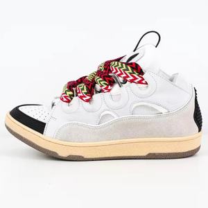 Famous Brand Private Customized High End Luxury Lace-Up Sport <b>Shoes</b> High Quality Unisex Fashion Trend Genuine Leather Shock - Product Image 3