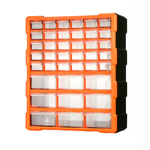 2022 new pp material high quality 39 drawer plastic parts storage hardware and craft cabinet