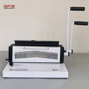 Manual Power Double <strong>Wire</strong> <strong>Binding</strong> <strong>Machine</strong> 34-Hole <strong>Notebook</strong> <strong>Binding</strong> Punch Comb Book <strong>Binding</strong> <strong>Machine</strong> - Product Image 5