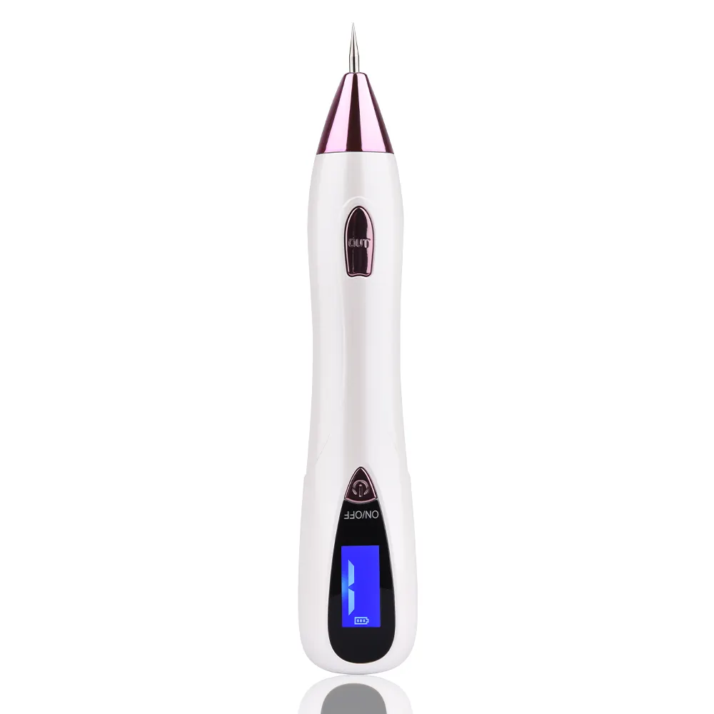 KKS Skin Tag Removal LCD Nevus Tattoo Black Spots Removal Pen Blemish Electric New Freckle Mole Remover penna al Plasma