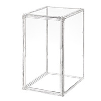 Labubu Présentoir et armoire en plastique transparent au design moderne pour poupées Support de rangement en peluche avec boîte aveugle Bubble Mart