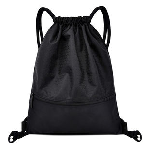 Tùy Chỉnh Thương Hiệu Logo Đồng Bằng Polyester Dây Kéo Ba Lô Sinh Thái Thân Thiện Với Nylon Không Thấm Nước Mang Theo Quà Tặng Túi Người Đàn Ông Của Túi Thể Thao - Product Image 3