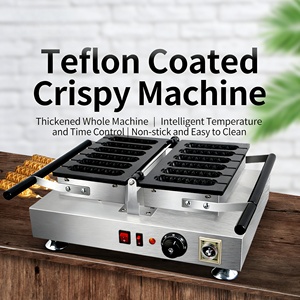 Machine à gaufres à 6 bâtonnets, 1500W, électrique, antiadhésive, en acier inoxydable, pour <span class=keywords><strong>hot</strong></span>-dogs, corn-dogs et gaufres, idéale pour restaurants et snack-bars - Product Image 3
