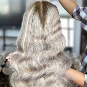 2025 cheveux timides vente chaude 5.0 noeud unique dentelle avant 8*8 Topper cheveux humains avec délié pré-plumé - Product Image 1