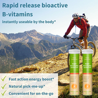Comprimés effervescents de vitamines B-complexes et C pour adultes, fabrication OEM – Nutrition sportive faible en glucides pour la gestion de l'énergie