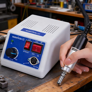 Apparecchiatura Dentale Portatile Micromotore da Laboratorio Odontotecnico a 35000 Giri/min con Manipolo Elettrico - Product Image 1