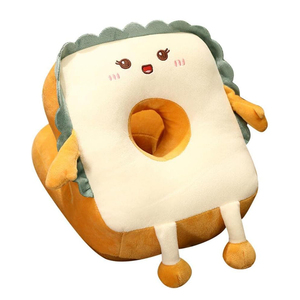 A163 Nourriture personnalisée Table de sieste ODM Oreiller de sommeil pour enfants et adultes Jouet en peluche Vente en gros Oreiller de sieste de bureau pour visage de voyage - Product Image 1