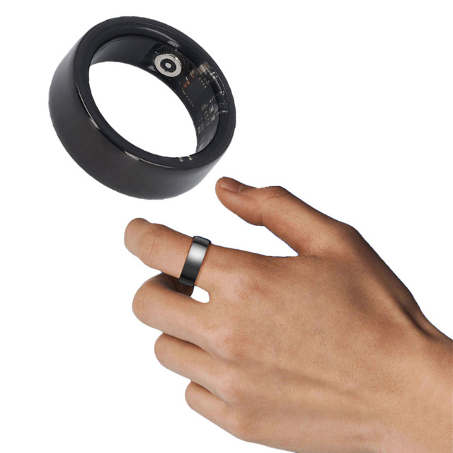 2026 Durable Health Monitor Smart Ring  Fitness Real Time Stainless Steel Material