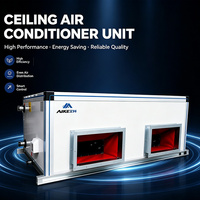 Unité de climatisation dissimulée au plafond avec chauffage électrique 24000-36000 BTU pour système de climatisation centralisé pour toute la maison