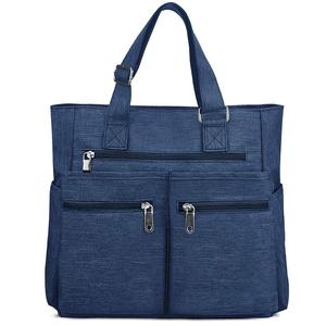 Bolso de Mano de Nailon para Mujer, Bolso Tote con Múltiples Bolsillos, Bolso Bandolera, Adecuado para Maestras, Uso Diario en la Escuela y la Oficina - Product Image 1