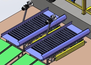 Phục hồi cao sluice hộp cho khai thác Vàng Kim Cương rửa nhà máy khai thác mỏ tập trung Máy trống máng - Product Image 5