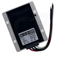 Convertisseur de puissance CC-CC garanti 12V à 28V 10A 280W pour éclairage LED Température de fonctionnement -30C à +85C 74x74x32mm
