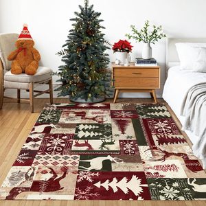 Giáng sinh hiện tại thảm sàn mềm 3D kỹ thuật số in Thảm chơi Mat Thảm chùi chân khu vực thảm cho phòng khách - Product Image 6