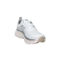 Baskets à lacets pour femme, blanches, taille 39, avec empeigne en mesh, chaussures de marche, amorti VaporFoam