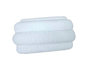 Trắng tròn ELM gỗ ba chân phân mềm mại và thoải mái gấp Phân tròn phòng khách tròn gấp Phân - Product Image 3