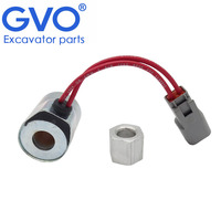Bobine d'électrovanne GVO 6717706 pour machines de construction S220 S300 A220 A300 T190 T250 763 773 853 863 963 – Pièces de rechange