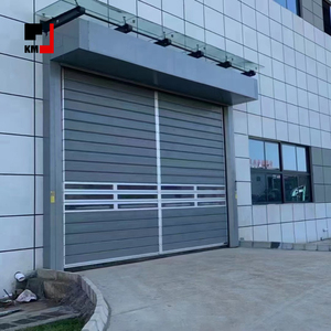 Porta a Spirale Automatica Isolata ad Alta Velocità, Barriera Termica, Porte Rapide ad Azione Veloce per Accesso a Magazzini Industriali - Product Image 2