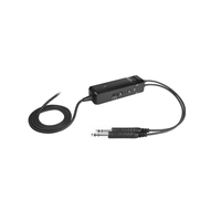 Module de remplacement ANR pour l'aviation, câble à double connecteur GA, dynamique omnidirectionnel pour microphone, connecteur XLR, plastique et métal