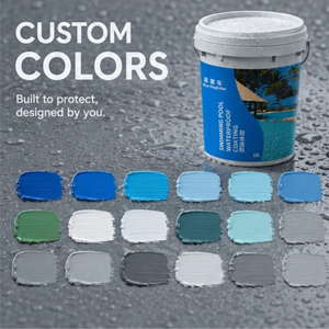 Revestimiento Impermeable de Poliuretano de Alta Elasticidad Blue Kingfisher para Techos de Hormigón y Piscinas, Protección Duradera - Product Image 5