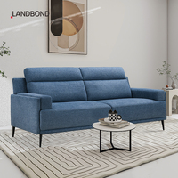 Ensemble de canapés modulaires en tissu de style classique, luxueux, moderne et vintage, 2-3 places, pour hôtel, salon