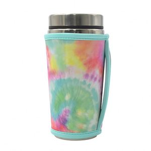 Manchon isolant en néoprène pour bouteille d'eau, housse de protection pour bouteille en verre avec poignée, étanche – Vente chaude - Product Image 4