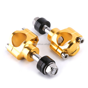Guidon en aluminium CNC RTS pour moto <span class=keywords><strong>BMW</strong></span> Suzuki Honda Yamaha YZF R1 <span class=keywords><strong>R25</strong></span> MT03 MT10 Nmax155 Z800 Z1000 Z750 - Product Image 4