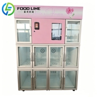 Distributeur automatique de fleurs pour bouquets, distributeurs automatiques de fleurs sur mesure, casier intelligent pour fleurs, distributeur automatique de fleurs
