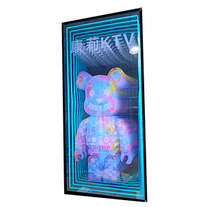 Cho kaws Logo 3D LED Acrylic neon ánh sáng dấu hiệu tùy chỉnh vô hạn gương các doanh nghiệp ngàn lớp Vực Thẳm trang trí nội thất nhà các công ty hospita - Product Image 6