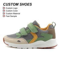 Chaussures de sport pour enfants OLICOM avec logo personnalisé, fermeture auto-agrippante, empeigne en mesh, légères, faciles à nettoyer, pour la course, l'école et la cour de jeux