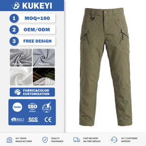 Fornitore OEM/ODM di Pantaloni <span class=keywords><strong>Cargo</strong></span> Tattici <span class=keywords><strong>Verde</strong></span> Oliva per Uomo, Pantaloni di Alta Qualità, Abbigliamento da Lavoro Moderno e Resistente - Product Image 1