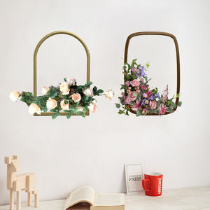 2024 nouveau design rotin cadres photo photo en plastique tissé à la main cadre photo affichage décoration mur cadres photo en gros - Product Image 6