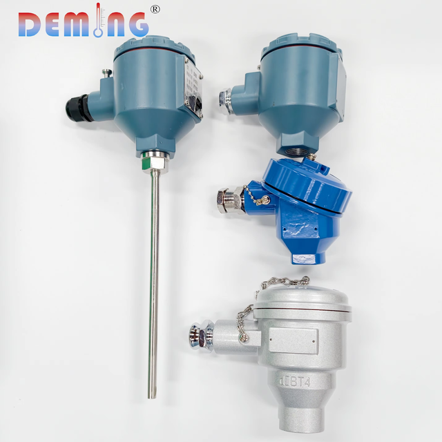 Transmitter PT100 Platinum Resistance RTD Sensor -50~450℃ ATEX Certified IP66 Explosion Proof Temperature Sensor