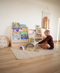 Estantería de juguete <span class=keywords><strong>Montessori</strong></span>, estantería de madera para niños pequeños, estantería para bebés, organizadores de juguetes <span class=keywords><strong>Montessori</strong></span> y almacenamiento con estantería - Product Image 3