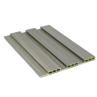 Panel de pared WPC de coextrusión duradero moderno para interiores de alta calidad con funciones impermeables ignífugas y antiestáticas