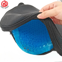 Coussin de dossier de siège à grille en nid d'abeille en gel de silicone Tpe de taille standard