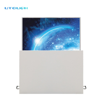 Pantalla digital OLED transparente para interiores, pantalla inteligente de 55 pulgadas, auténtica