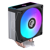 Ventilateur de tour LOVINGCOOL 12cm ARGB pour CPU, 4 caloducs en cuivre, écran de température miroir, en stock, livraison directe, OEM, pour PC de jeu Intel AMD