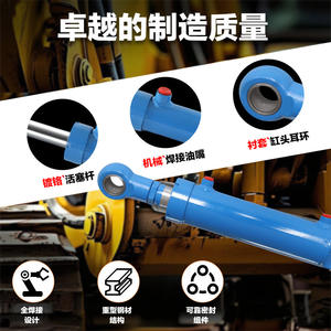 Suministro Directo de Fábrica: Cilindros Hidráulicos de 8 Toneladas (8T) Personalizables, de Una o Dos Orejetas, con Carrera Ajustable y Garantía - Product Image 5