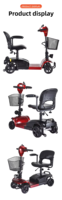 Vente Flash : Trottinette Électrique Pliable à 4 Roues de Classe II, Modèle X-02T, pour Personnes Âgées et Handicapées, Moteur 24V 250W, Charge Maximale 120KG