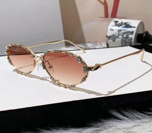 Gafas de Sol <span class=keywords><strong>LISA</strong></span> Estilo Coreano GM con Montura de Ojo de Gato y Diamantes, Unisex, Modernas, Y2K, Spice Girls, Cóncavas, Lisas, UV400 - Product Image 6