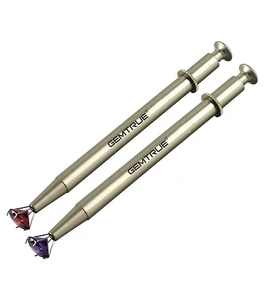 Soporte para Piedras Preciosas DK502C Premium Extendido, Acabado Plateado, Sujeción Segura, Anti-Rayaduras, para Clasificación <span class=keywords><strong>de</strong></span> Gemas y <span class=keywords><strong>Taller</strong></span> <span class=keywords><strong>de</strong></span> Joyería - Product Image 1