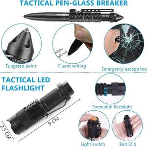 Kit de Supervivencia Transfronterizo, Multifuncional, Compacto, de Aluminio, para Emergencias al Aire Libre, Equipo de Primeros Auxilios para Aventuras - Product Image 2