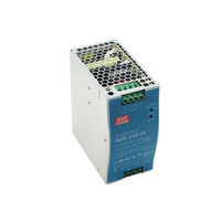 Batterie fiable alimentation potable led pilote NDR-240-24 NDR-240-48 240W 24v 48v 5a AC/DC signifie bien alimentation sur rail din