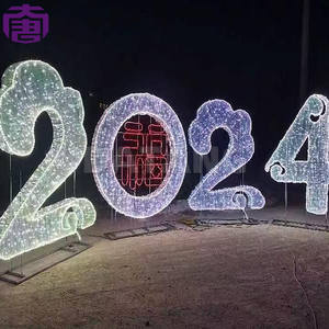 Luz LED Digital para Exteriores 2025, con Patrones Decorativos para el Hogar y Jardín, Material de PVC, IP65, para Navidad, Halloween y Festividades - Product Image 1